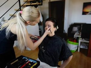 Fotografie: líčení modelky